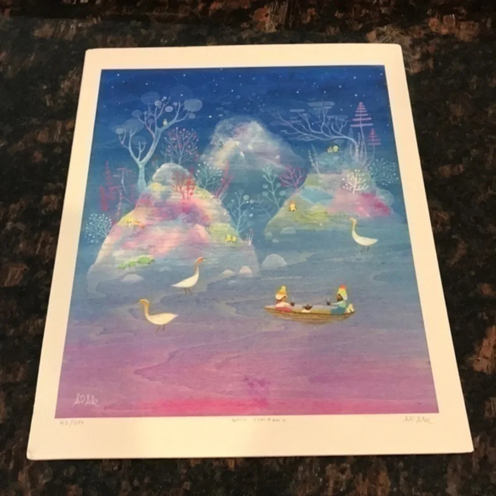 Aaron & Ayumi Piland signed and numbered print